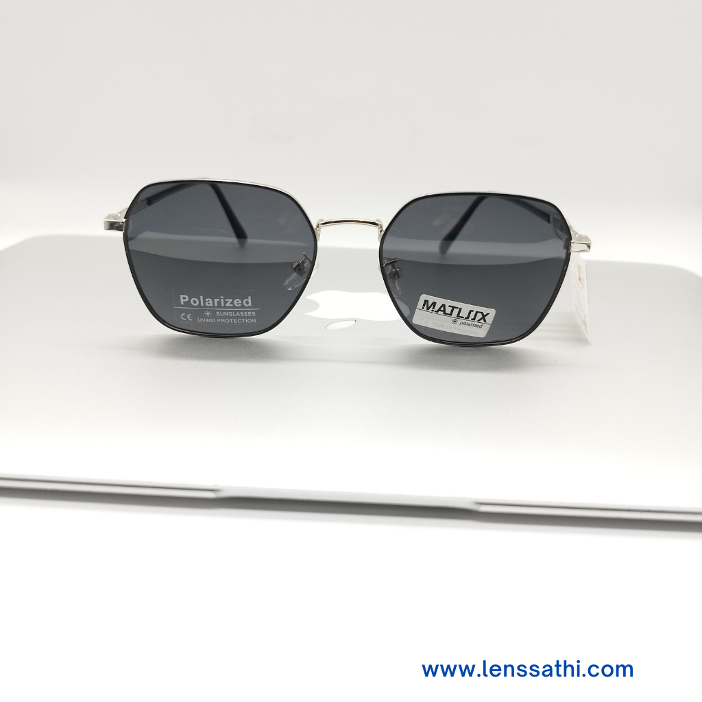 Matrlxs Metal  Polarized Sunglass